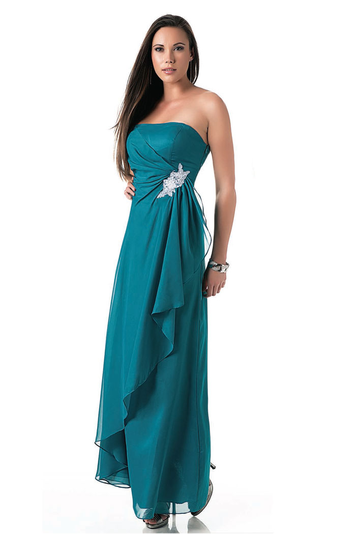 teal and fuschia bridesmaid dresses